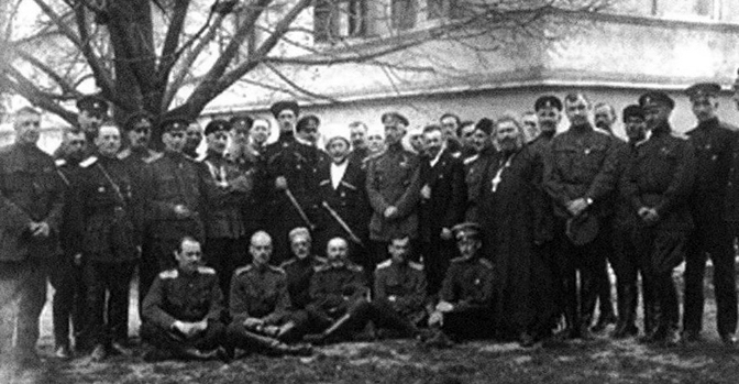 Vrangelov stab u Sremskim Karlovcima 1924. godine