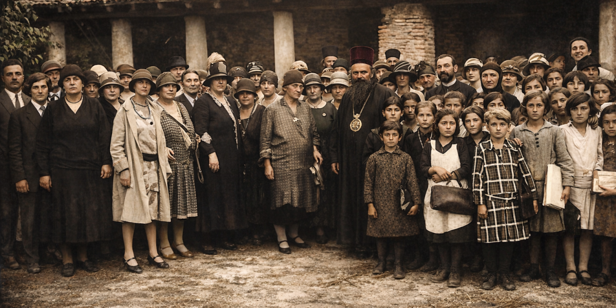 Porodična fotografija iz početka 20. veka
