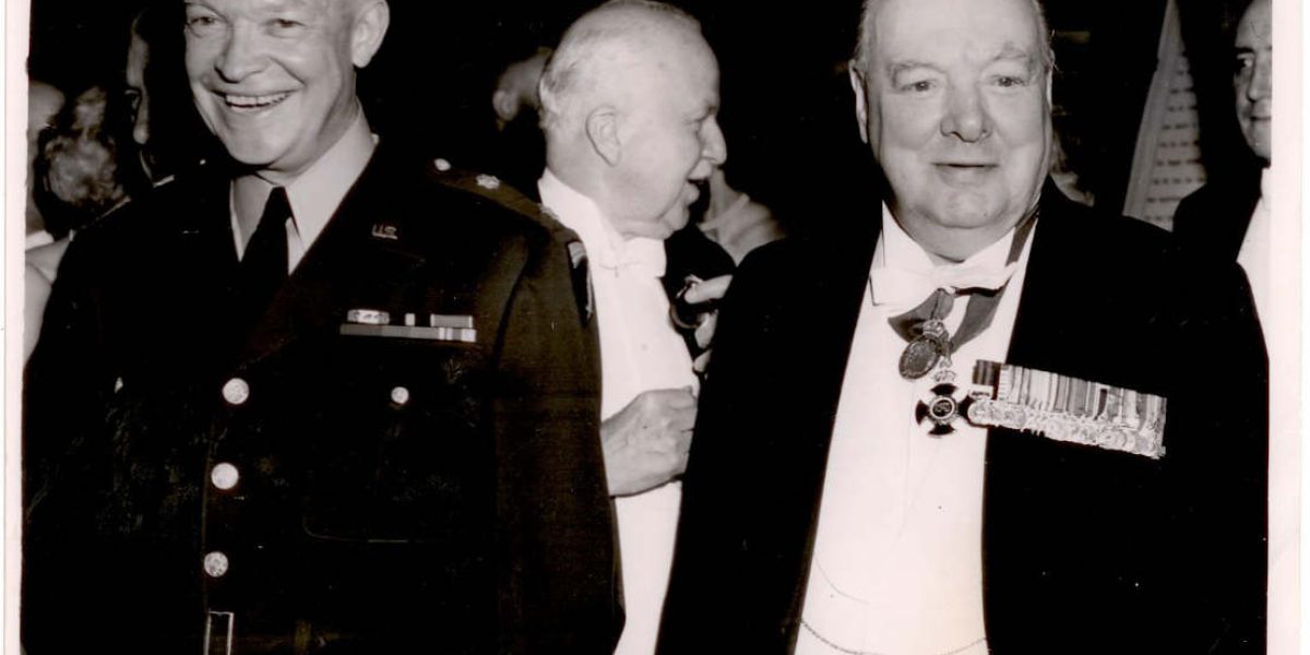 Press-Photo-Churchill-Ike
